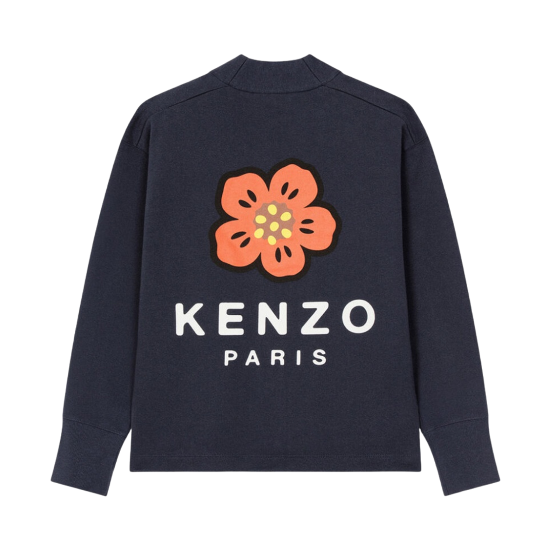 (W) 겐조 보케 플라워 가디건 네이비((W) Kenzo Boke Flower Cardigan Navy) - 2
