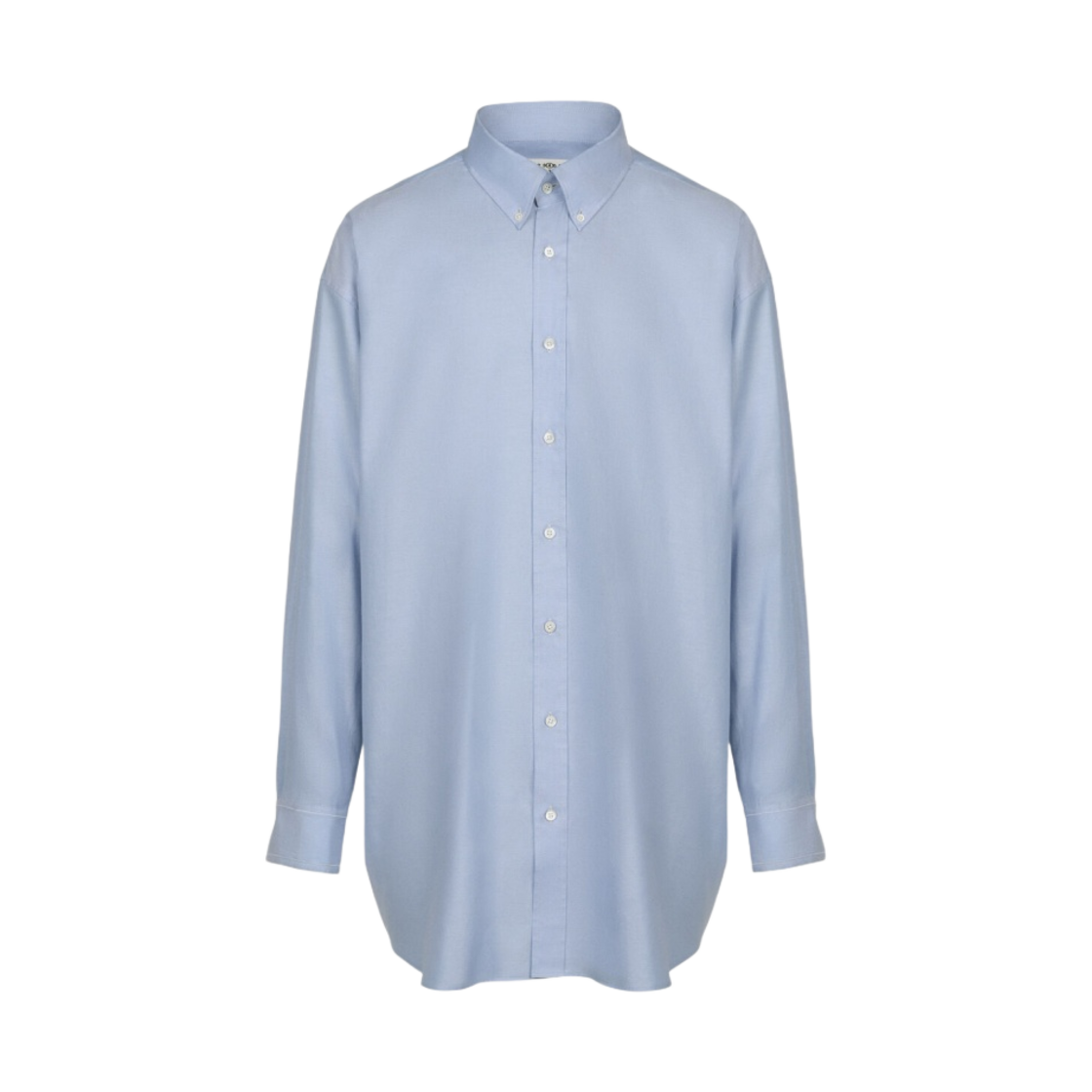 SI1DL0002S52925471 Maison Margiela Organic Cotton Oxford Shirt Light Blue