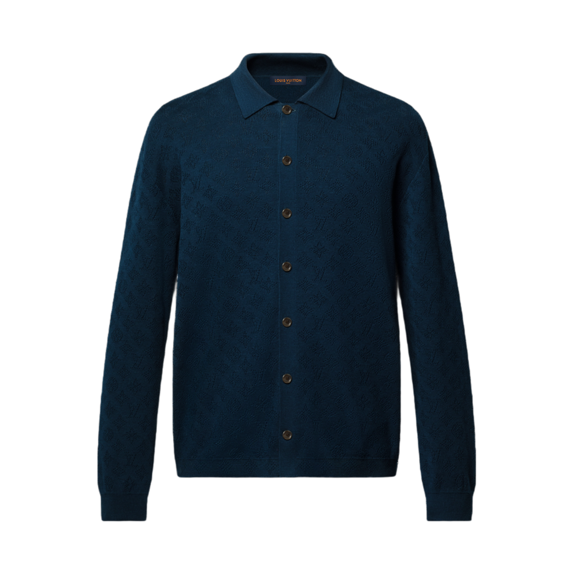 루이비통 모노그램 포인텔 코튼 오버셔츠 나발 아카데미(Louis Vuitton Monogram Pointellele Cotton Overshirt Naval Academy)