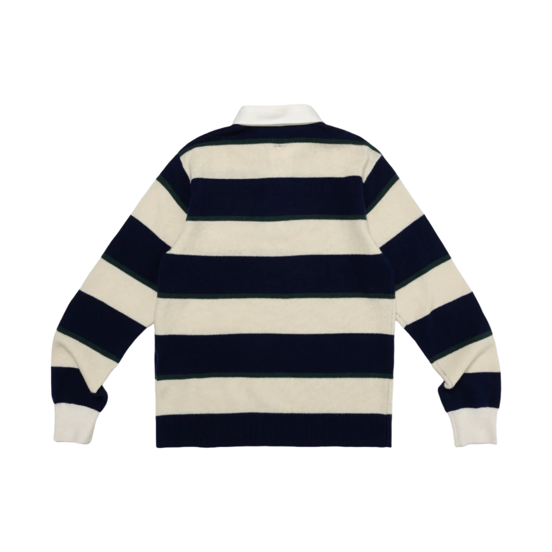 휴먼 메이드 럭비 니트 스웨터 네이비 | Human Made | KREAM