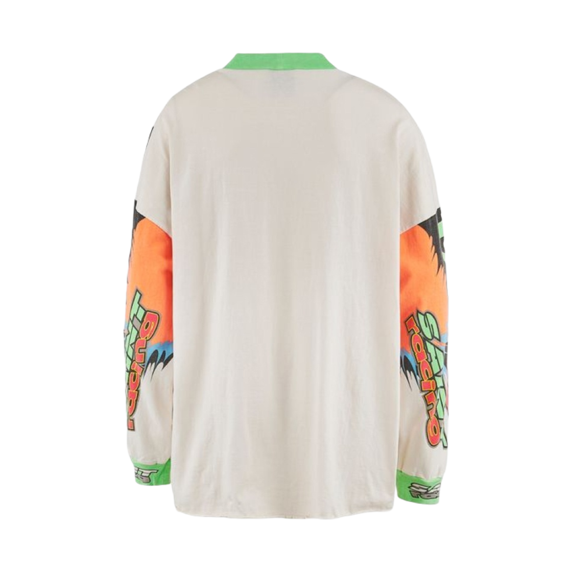 세인트 마이클 롱슬리브 티셔츠 세인트 레이싱 화이트 - 24SS(Saint Mxxxxxx LS T-Shirt Saint Racing White - 24SS) - 2