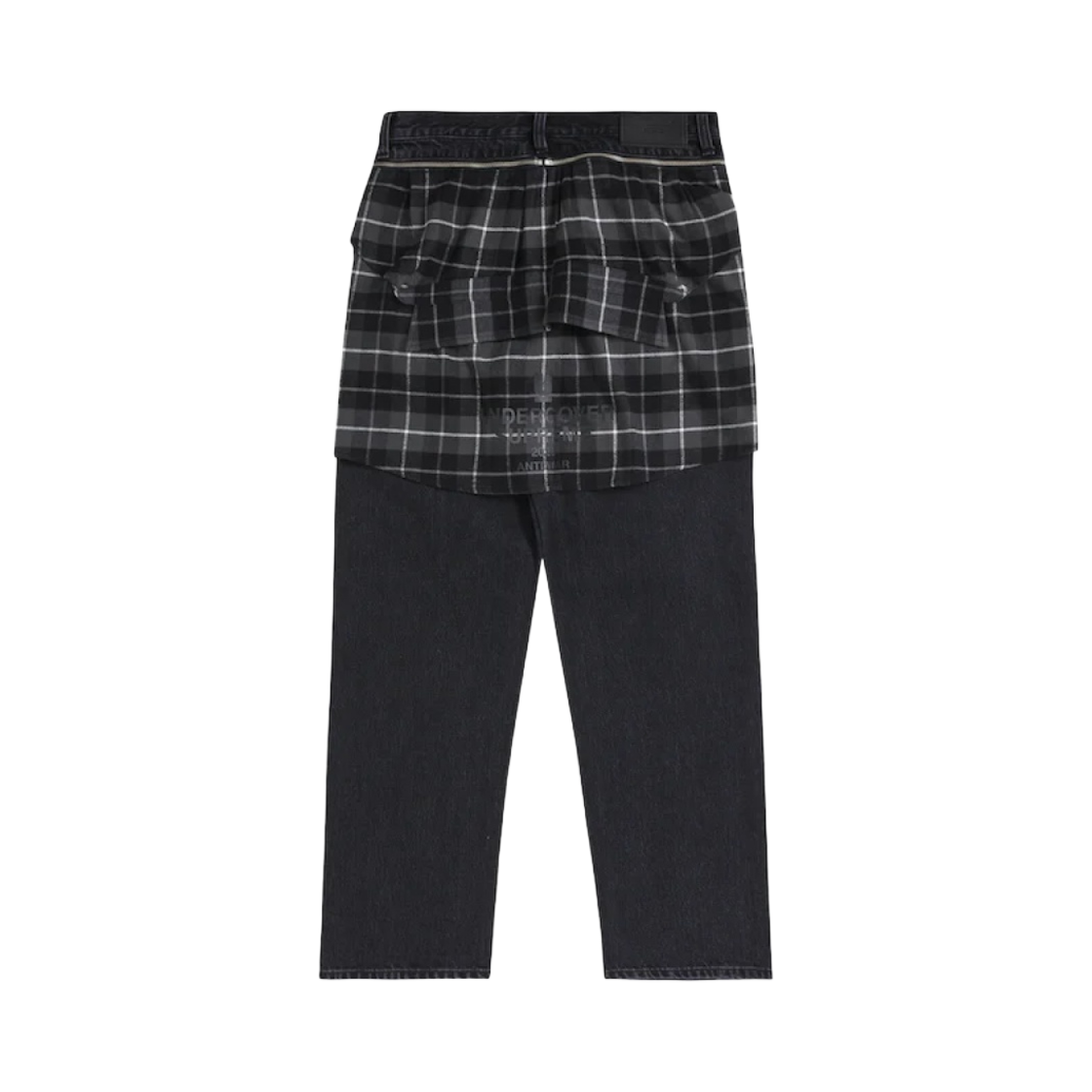 슈프림 x 언더커버 레이어드 진 워시드 블랙 - 23SS(Supreme x Undercover Layered Jean Washed Black - 23SS) - 2