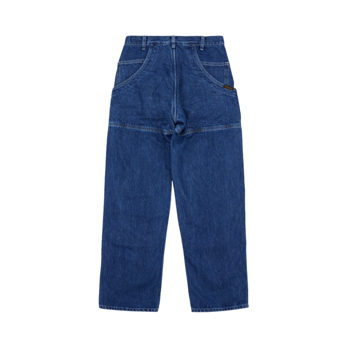 오어슬로우 5129 더블 니 유틸리티 데님 워크 팬츠 6 먼스 워시(Orslow 5129 Double Knee Utility Denim Work Pants 6 Month Wash) - 2