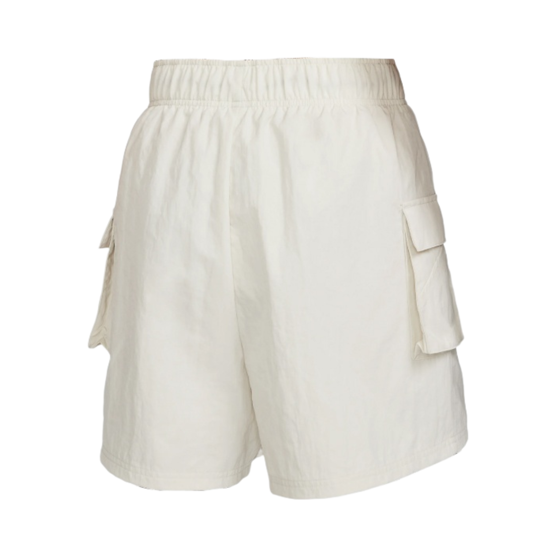 (W) 나이키 NSW 에센셜 우븐 하이 라이즈 쇼츠 라이트 오어우드 브라운 - 아시아((W) Nike NSW Essential Woven High Rise Shorts Light Orewood Brown - Asia) - 2