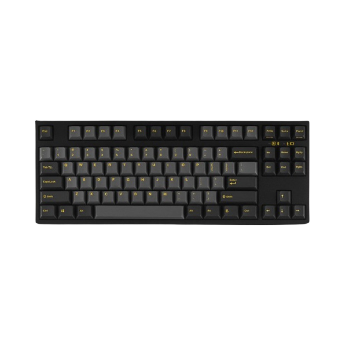레오폴드 FC750RBT PD 유무선 텐키리스 기계식 키보드 애쉬 옐로우 영문 자판 (국내 정식 발매 제품)(Leopold FC750RBT PD Wired/Wirelss TKL Mechanical Keyboard Ash Yellow English Layout (Korean Ver.))