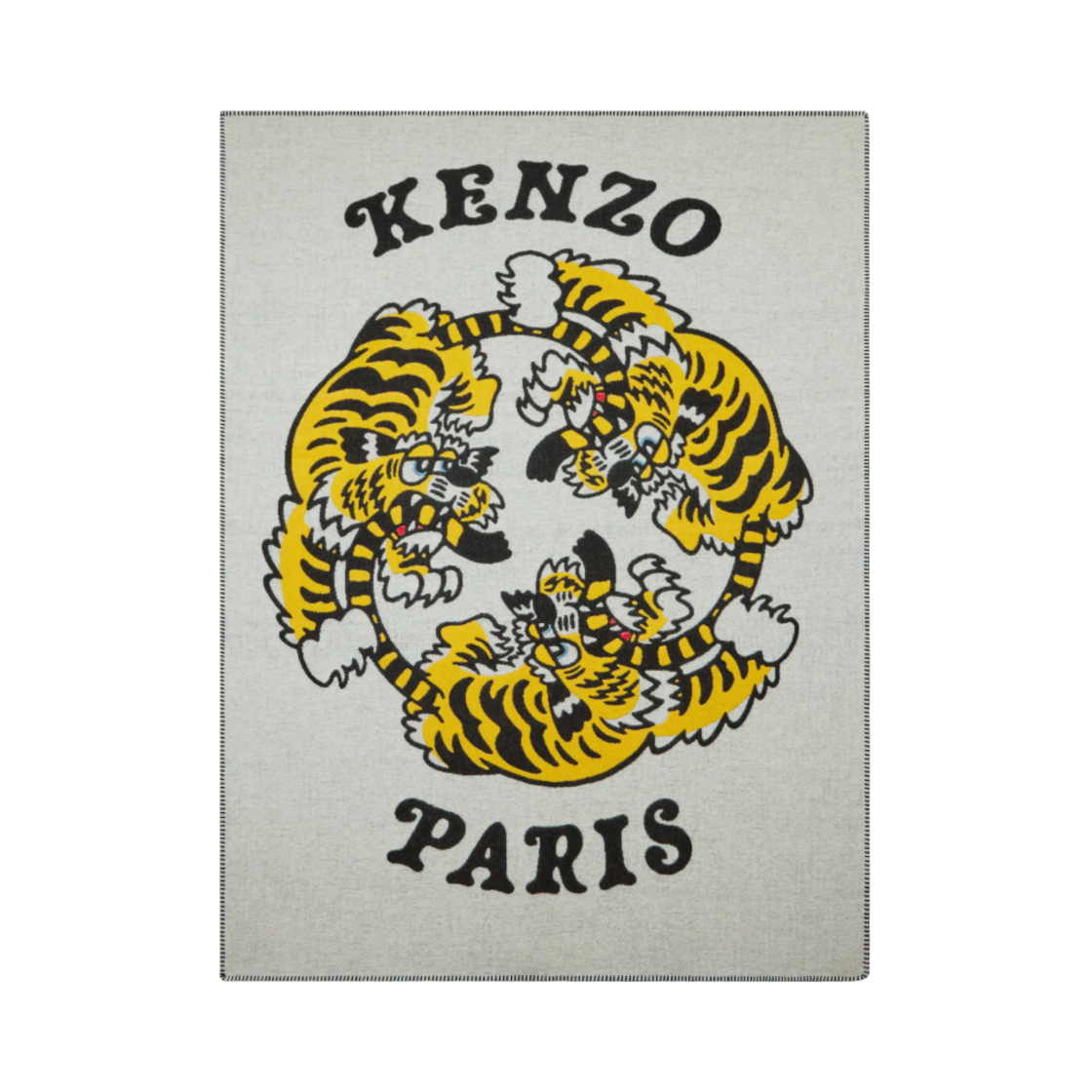 FF5MCU001JBA-MU Kenzo x Verdy Market Blanket in Wool Multicolor
