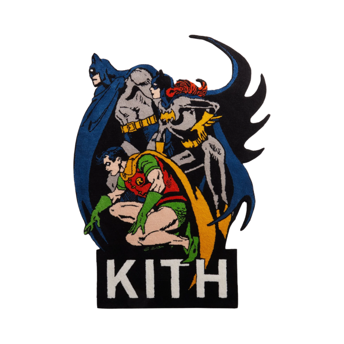 키스 x 배트맨 팀 러그 멀티(Kith x Batman Team Rug Multi)