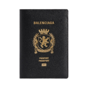 Balenciaga Passport Holder Black