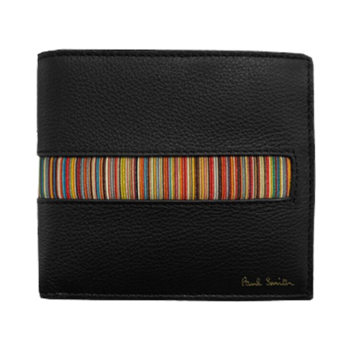폴 스미스 레인보우 라인 빌폴드 월렛 블랙(Paul Smith Rainbow Line Billfold Wallet Black)