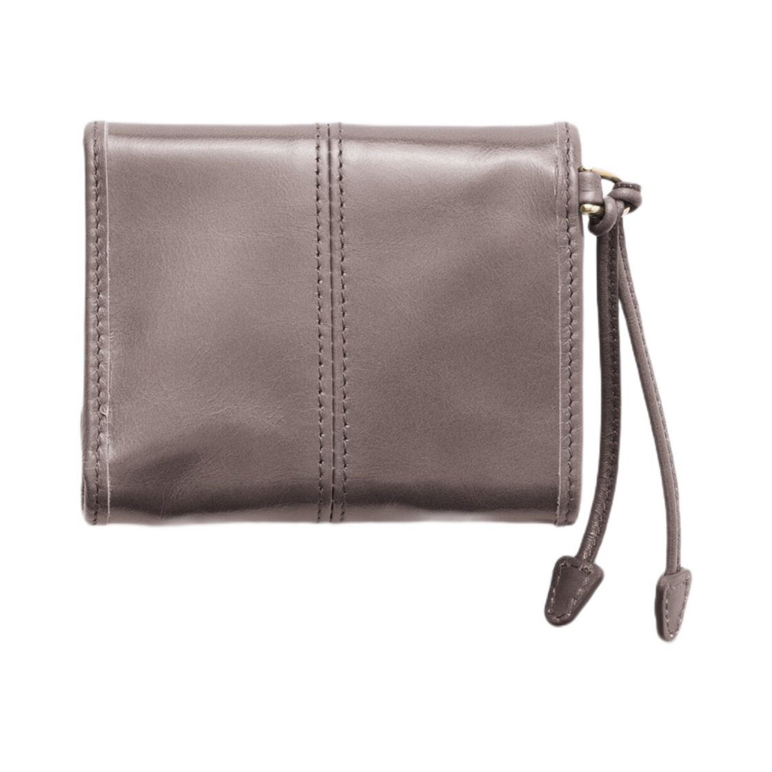 프라다 스몰 레더 월렛 다크 그레이(Prada Small Leather Wallet Dark Grey) - 2