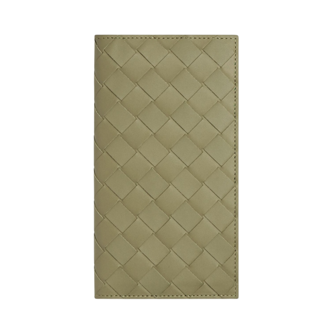 보테가 베네타 슬림 장지갑 트래버틴 패러킷(Bottega Veneta Slim Long Wallet Travertine Parakeet) - 1
