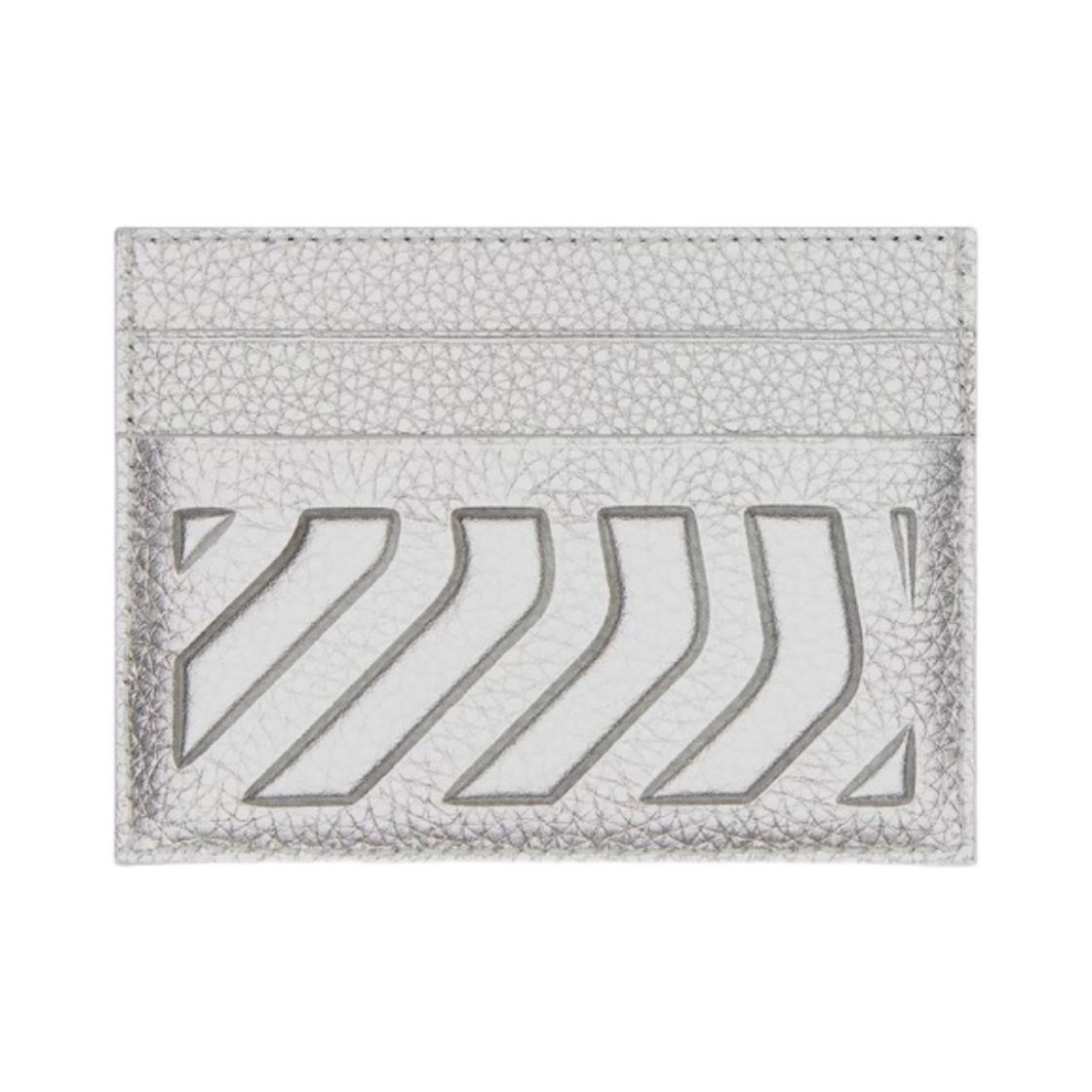 발렌시아가 카 카드 홀더 메탈라이즈드 실버(Balenciaga Car Card Holder Metallized Silver) - 2