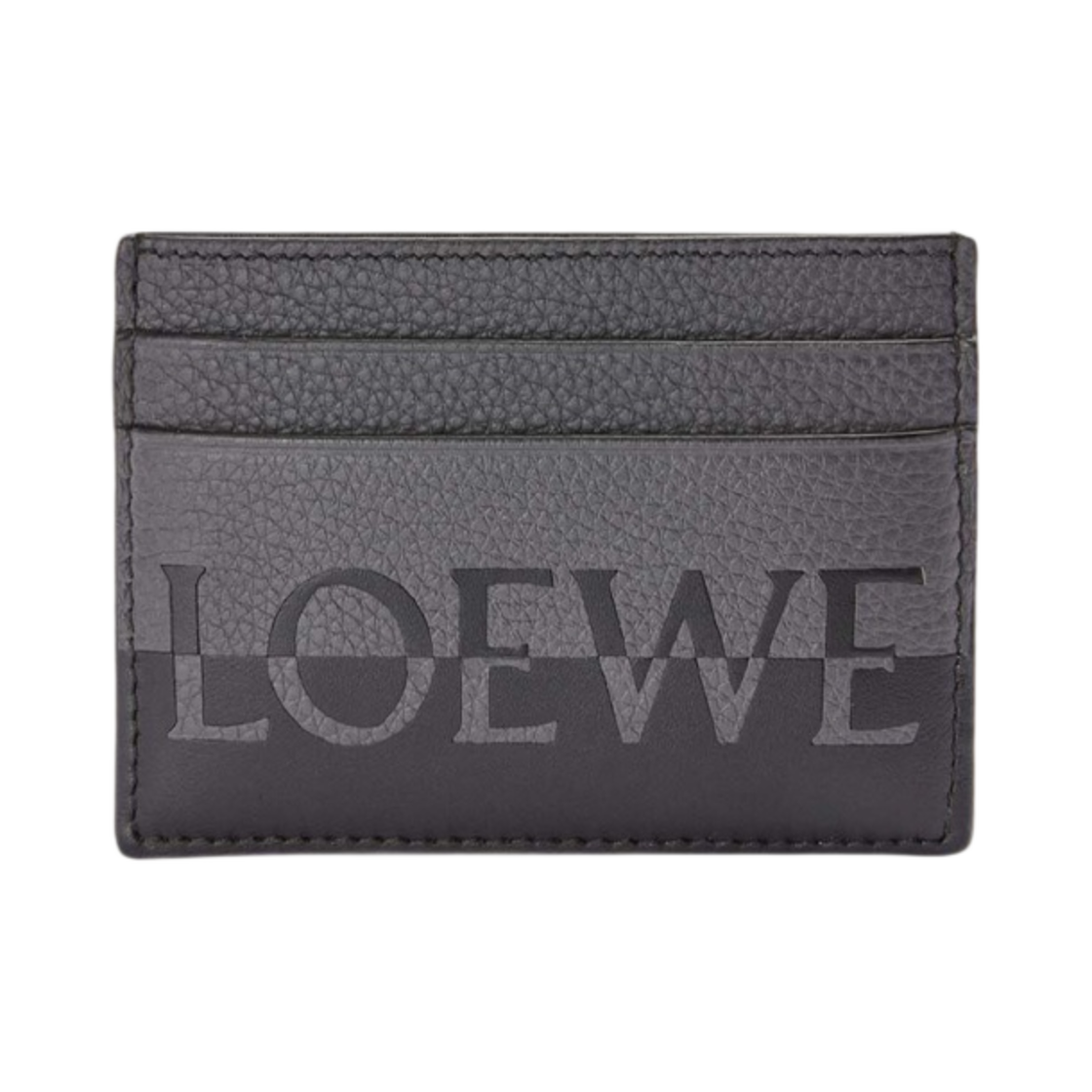 로에베 시그니쳐 플레인 카프스킨 카드 홀더 앤트러사이트 블랙(Loewe Signature Plain Calfskin Card Holder Anthracite Black)