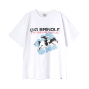 Thevinylhouse Big Brindle T-Shirt White