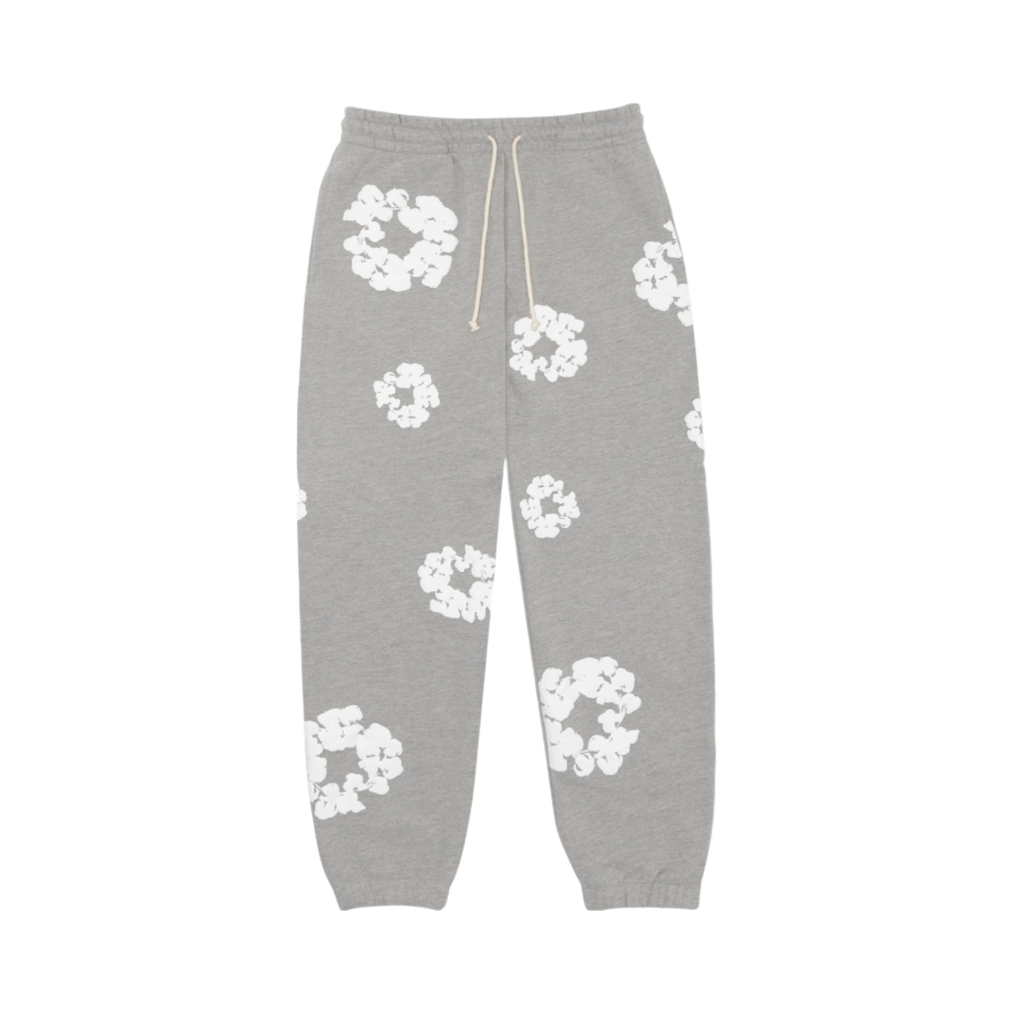 - Denim Tears The Cotton Wreath Sweatpants Grey