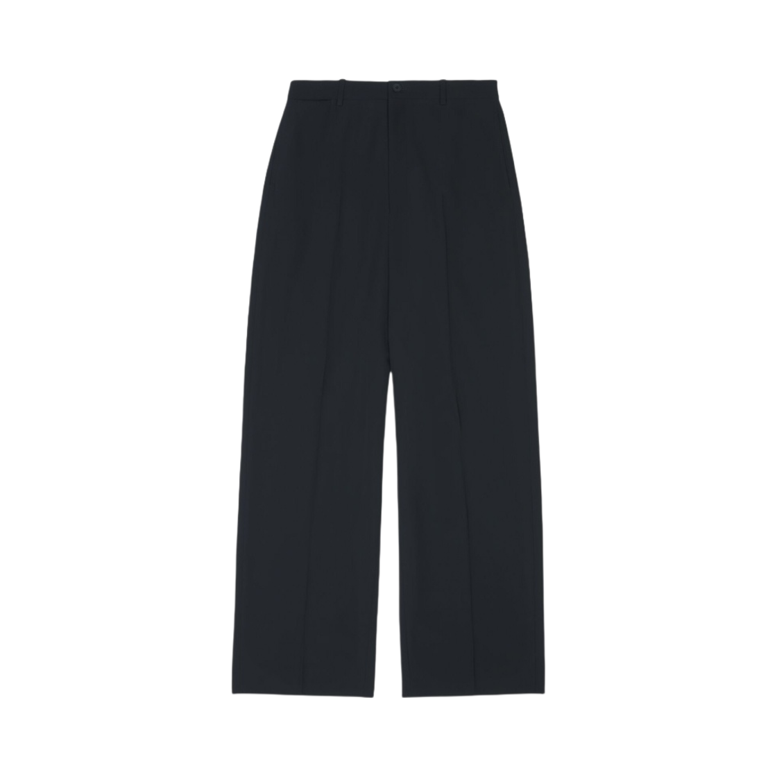 발렌시아가 라지 핏 테일러드 팬츠 블랙(Balenciaga Large Fit Tailored Pants Black) - 1