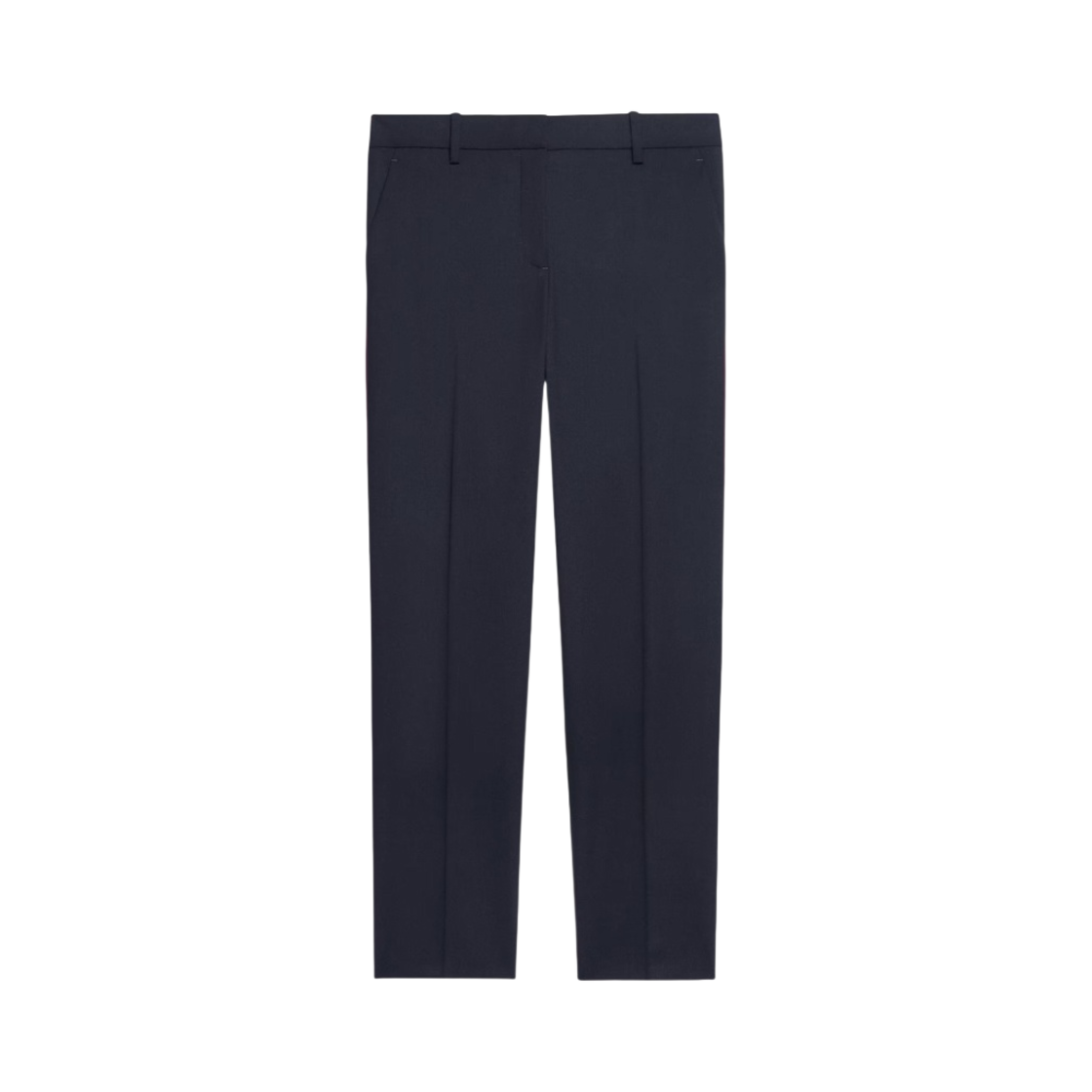 (W) 띠어리 굿 울 트리카 트라우저 녹턴 네이비((W) Theory Treeca Trouser in Good Wool Nocturne Navy)
