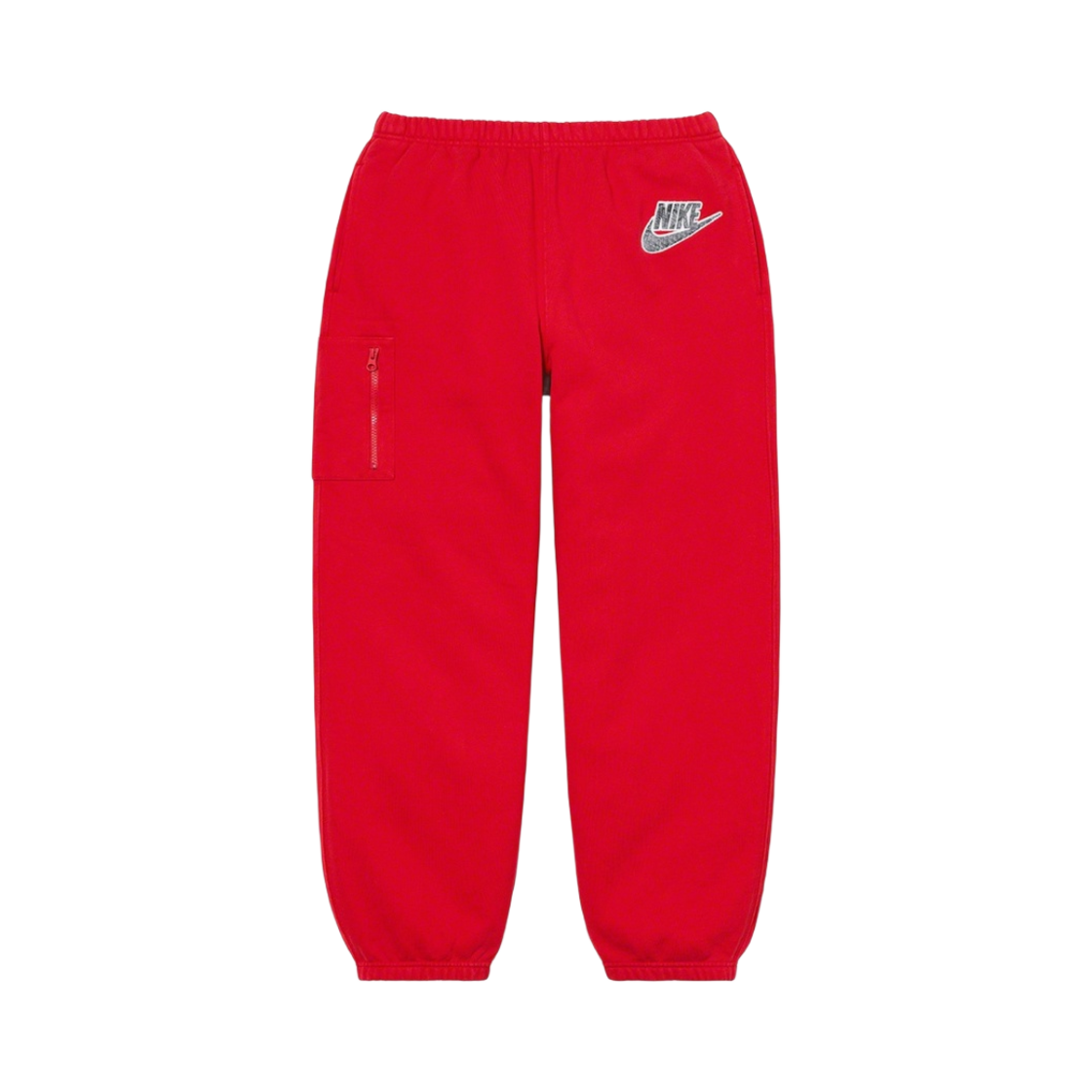 DB2843-657 Supreme x Nike Cargo Sweatpants Red - 21SS