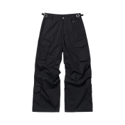 Flavorism VTG Washed Cargo Pants Black