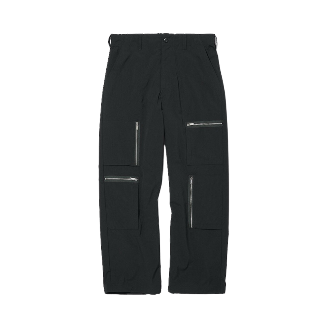 352709-09 GU x Undercover Zip Pocket Pants Black - JP