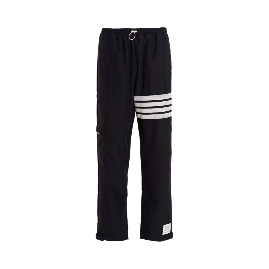 MJQ163A-F0197-415 Thom Browne Military Ripstop Mesh 4-Bar Packable Trouser Navy - 대표 이미지 #1