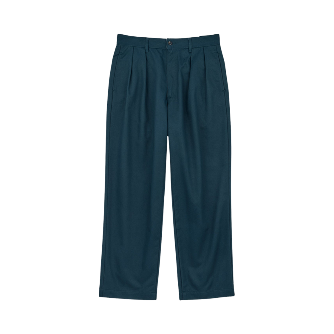 PTLM-124 Ciota 2 Tuck Chino Cloth Pants Light Navy