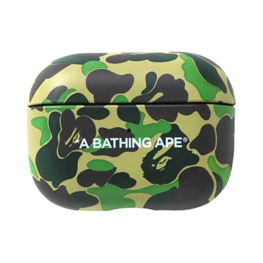 - BAPE ABC Camo AirPods Case Green