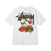 Stussy Withered Flower T-Shirt White