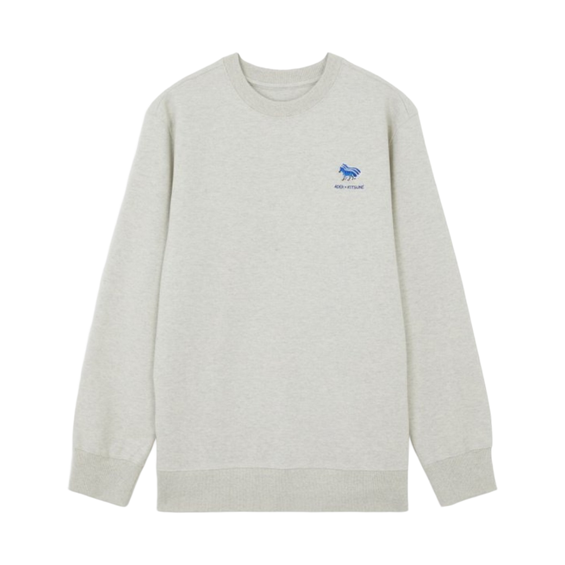 매종 키츠네 x 아더에러 레이어 트리플 폭스 스웨트셔츠 오트밀(Maison Kitsune x Ader Error Layer Triple Fox Sweatshirt Oatmeal)