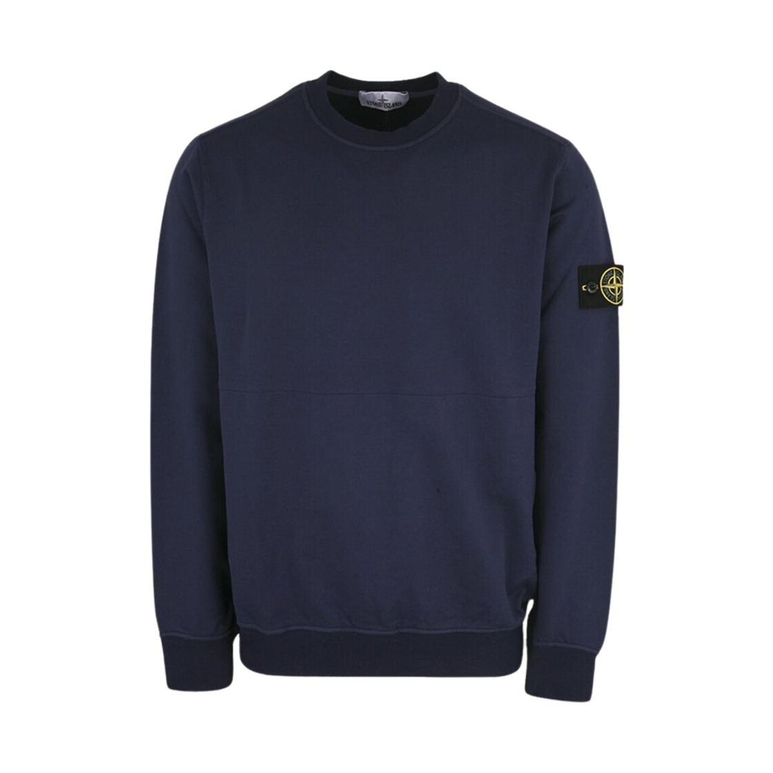 761564052-V0027 Stone Island 64052 Cotton Stretch Fleece Garment Dyed Sweatshirt Royal Blue - 22SS