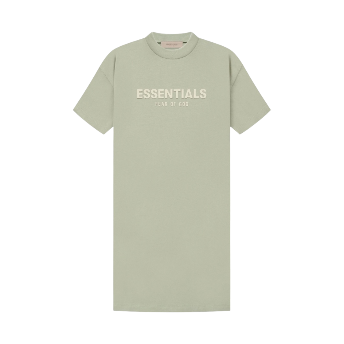 - (W) Essentials T-Shirt Dress Seafoam - 22SS