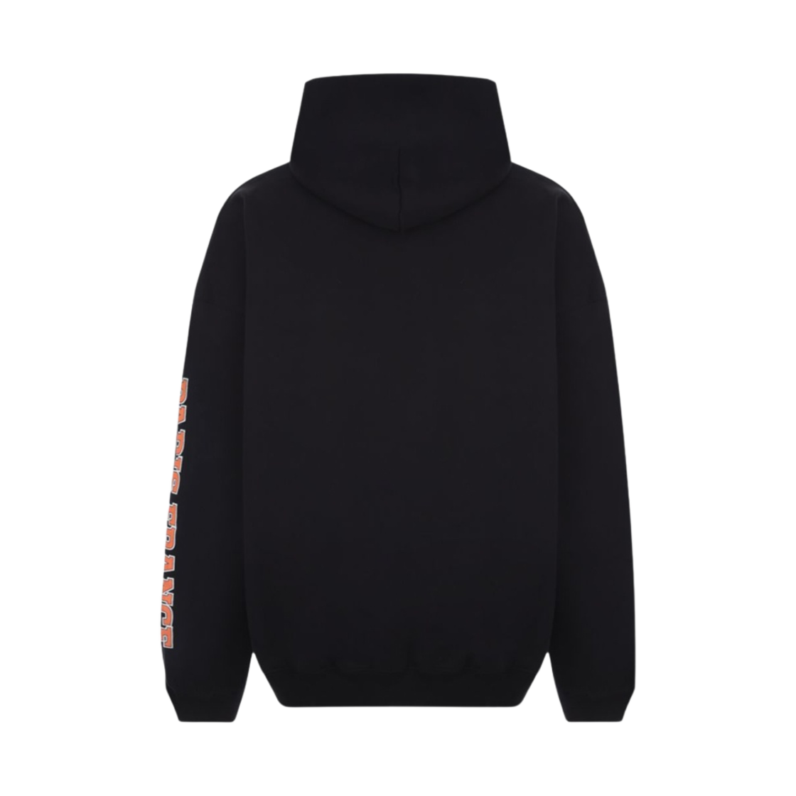 (W) 발렌시아가 메종 발렌시아가 와이드 핏 후드 블랙((W) Balenciaga Maison Balenciaga Wide Fit Hoodie Black) - 2
