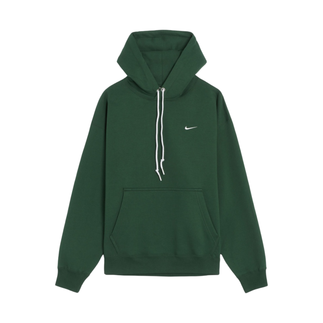 DX1356-323 Nike Solo Swoosh Fleece Pullover Hoodie Fir - Asia