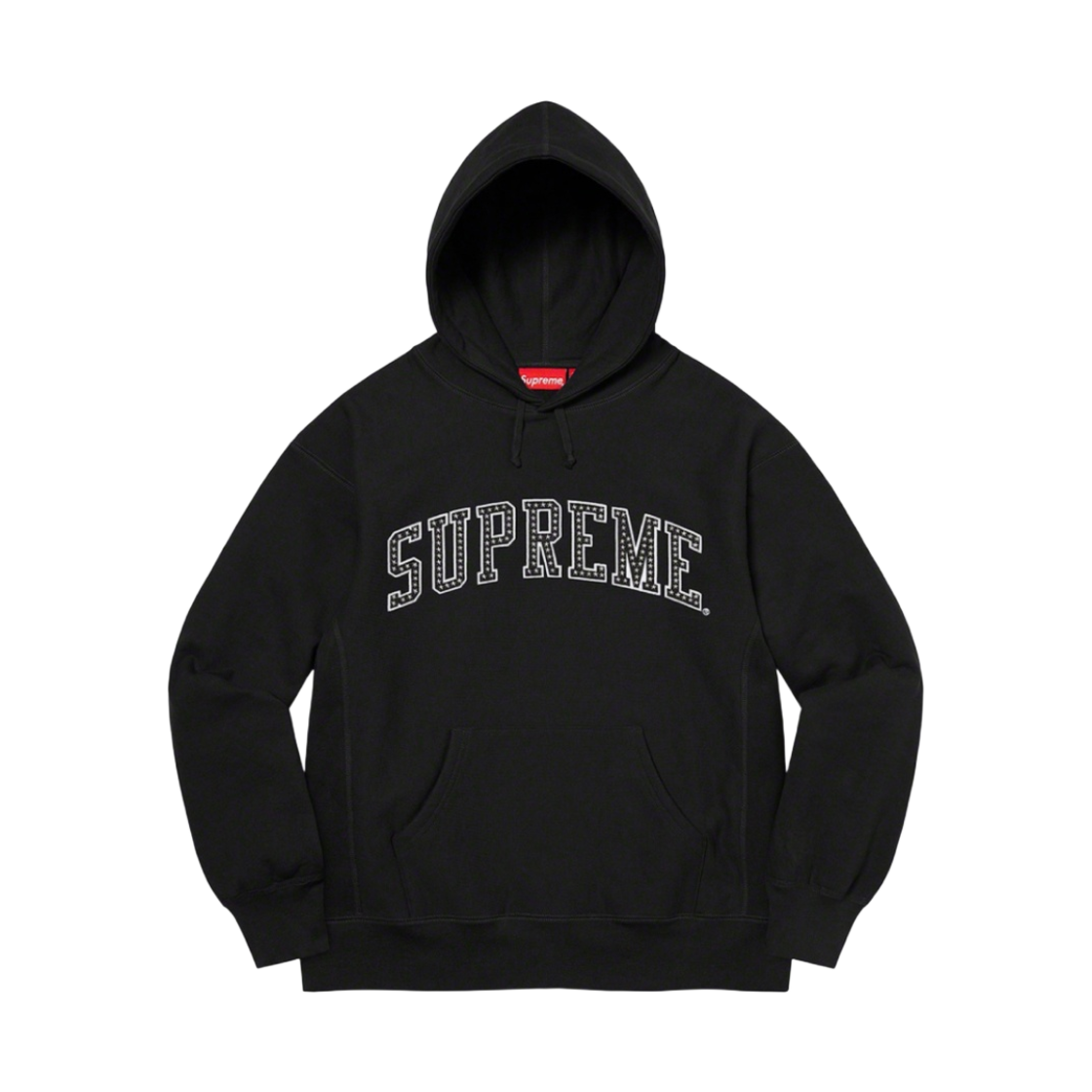 슈프림 스타 아크 후드 스웨트셔츠 블랙 - 22SS(Supreme Stars Arc Hooded Sweatshirt Black - 22SS) - 1