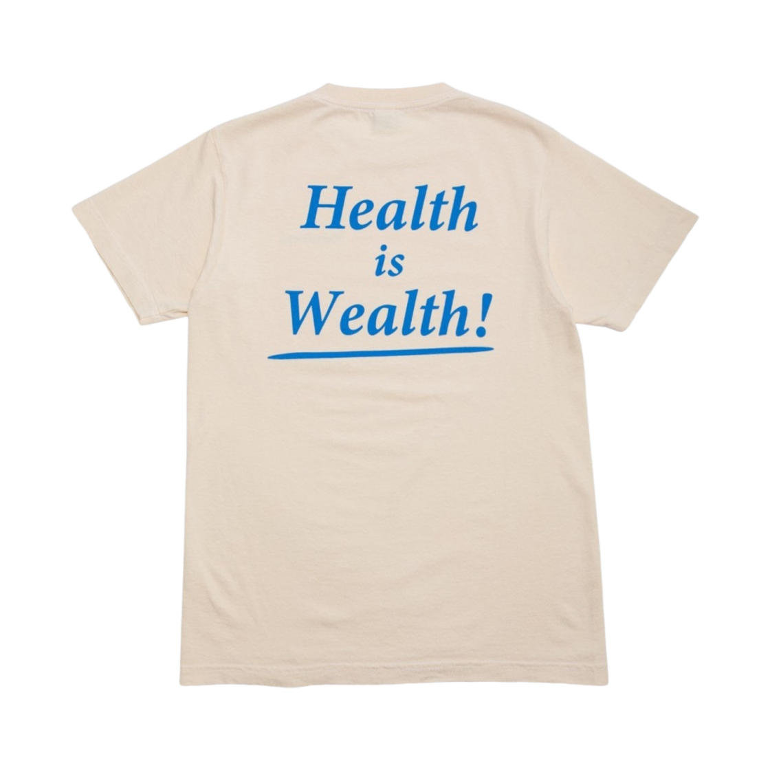스포티 앤 리치 헬스 이즈 웰스 티셔츠 크림(Sporty & Rich Health is Wealth T-Shirt Cream) - 2