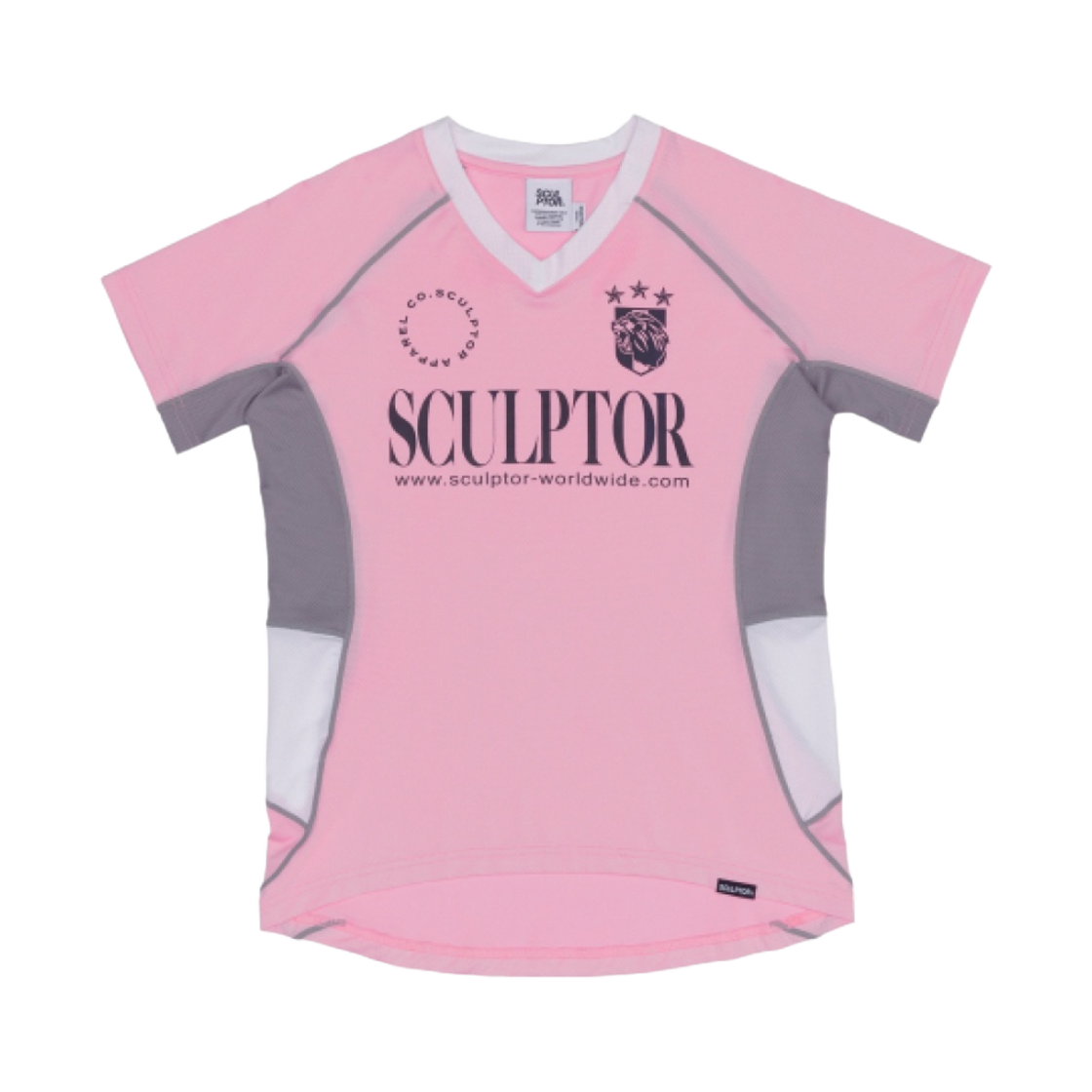 SCULPTOR スポーツ ジャージ Tシャツ ピンク W) 스컬프터 스포츠 저지 티셔츠 핑크 | Sculptor | KREAM