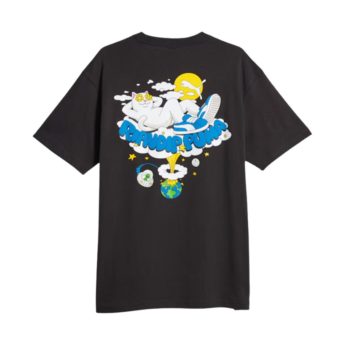 푸마 x 립앤딥 그래픽 티셔츠 푸마 블랙(Puma x RIPNDIP Graphic T-shirt Puma Black) - 2