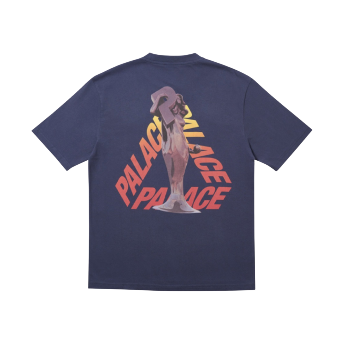 - Palace Rolls P3 T-Shirt Navy - 19FW