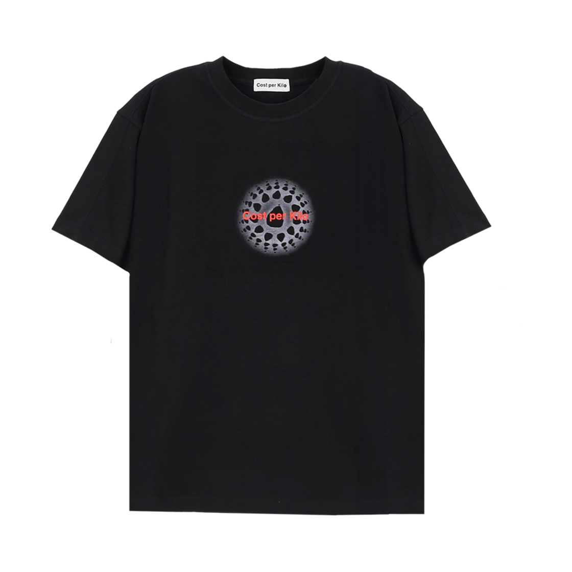 CK25SSTS04_BK Cost Per Kilo Granade Logo S/S Tee Black