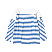 Kapital Panel Border Jersey Elbow Liplon Long Sleeve Profile Rainbowy Patch Pt White