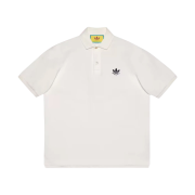 Gucci x Adidas Cotton Piquet Polo White