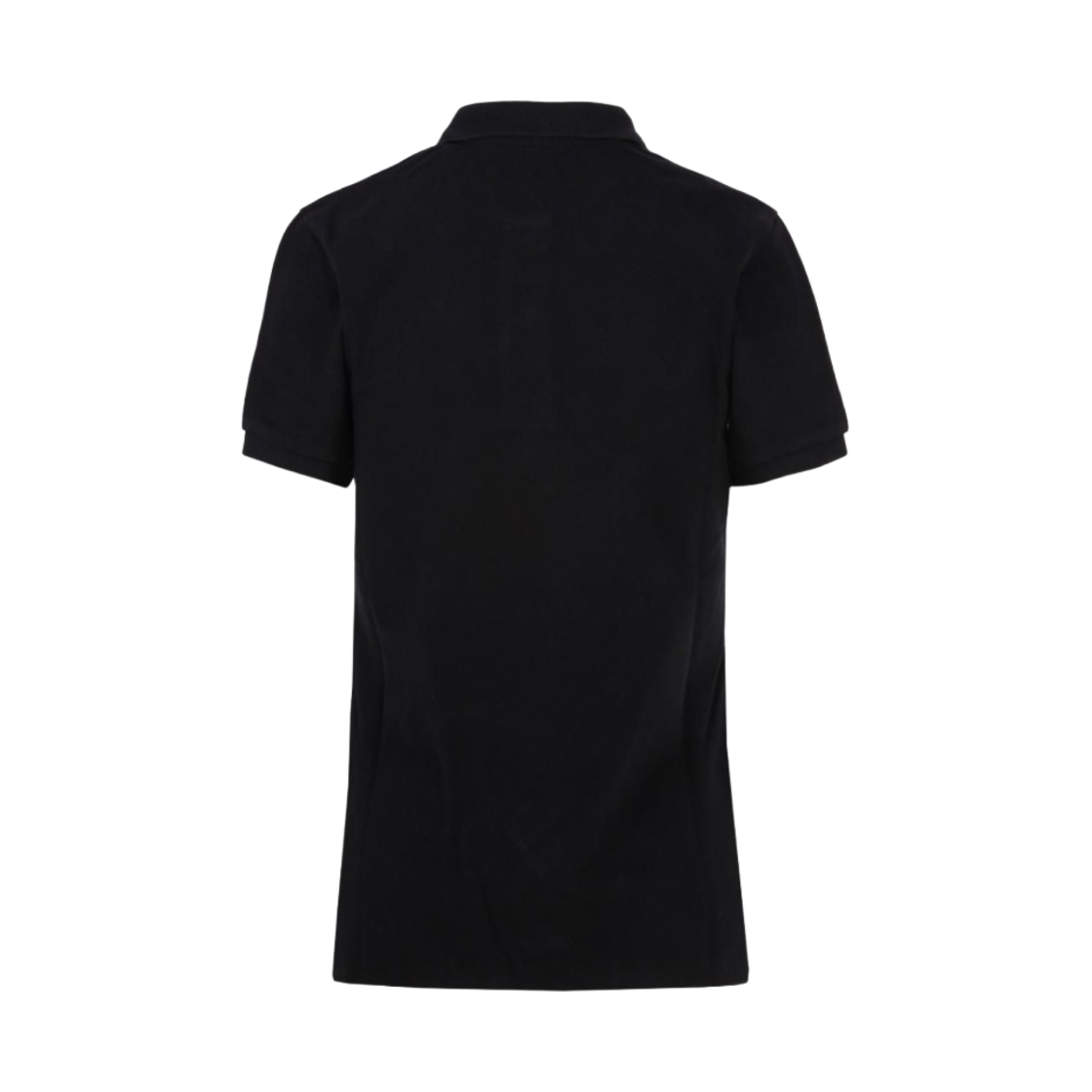 (W) 메종 키츠네 폭스 헤드 패치 클래식 폴로 블랙((W) Maison Kitsune Fox Head Patch Classic Polo Black) - 2