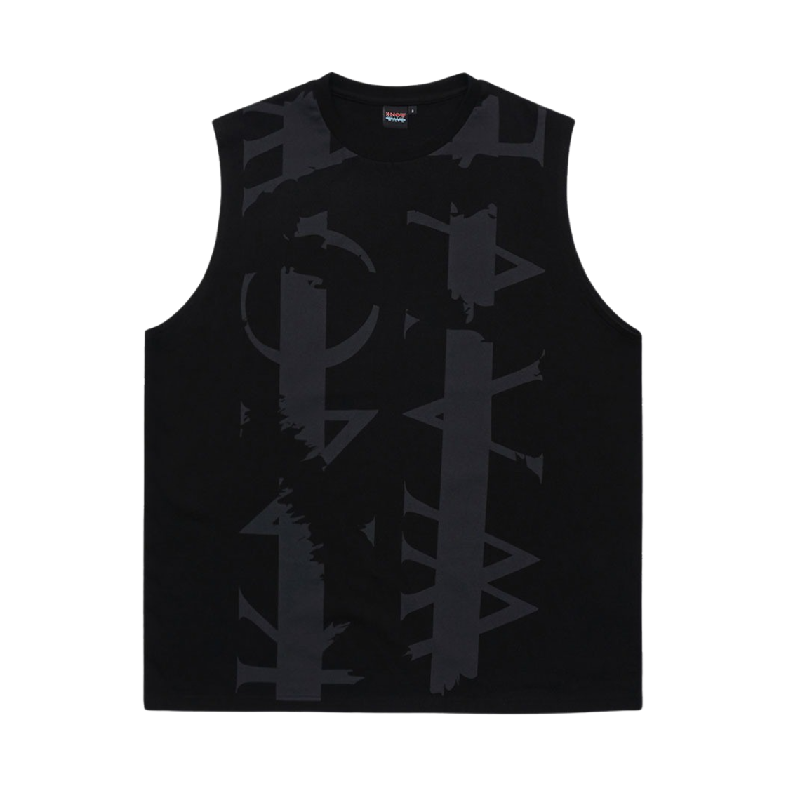 K24SSTM080BK Knowwave Big Logo Sleeveless Black