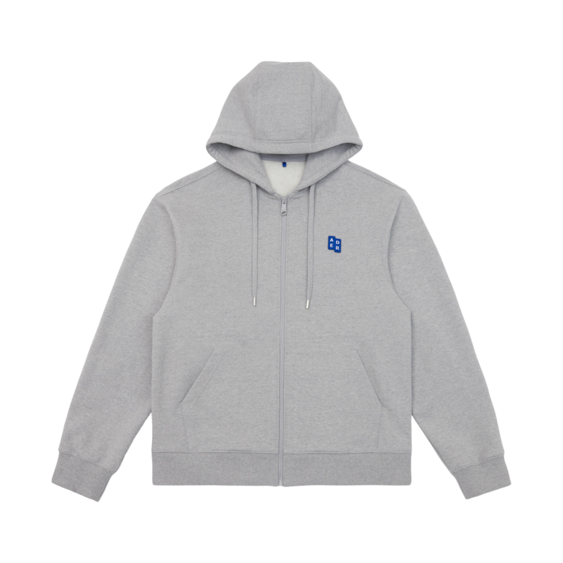 아더에러 시그니피컨트 TRS/BL 태그 후드 집업 01 그레이(Ader Error Sig; TRS/BL Tag Hoodie Zip-Up 01 Grey)