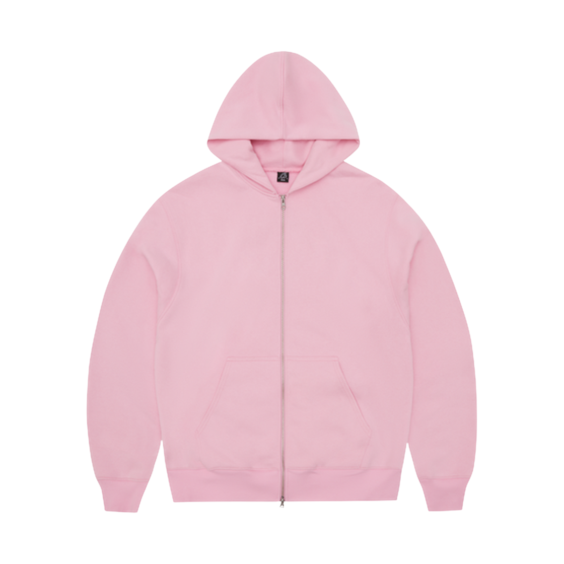 코르테이즈 하이브리드 자카드 니트 알카트라즈 집 후드 핑크(Corteiz Hybrid Jacquard Knit Alcatraz Zip Hoodie Pink)