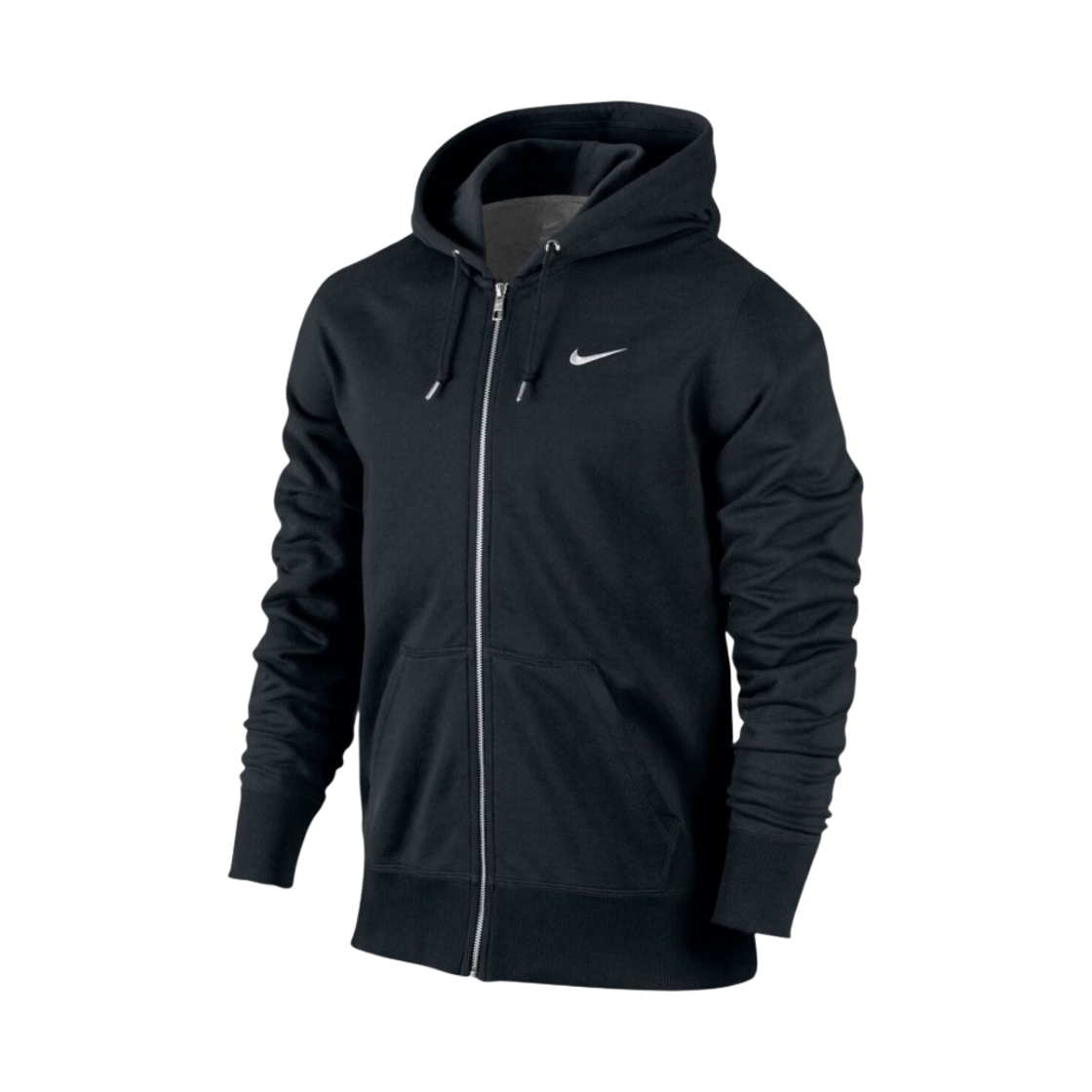 521574-010 Nike NSW Classic Full Zip Hoodie Black - Asia