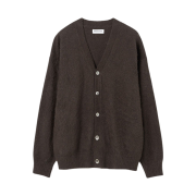 Millo Archive New Crown Mohair Cardigan Brown