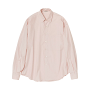 Auralee Washed Finx Twill Big Shirt Light Pink