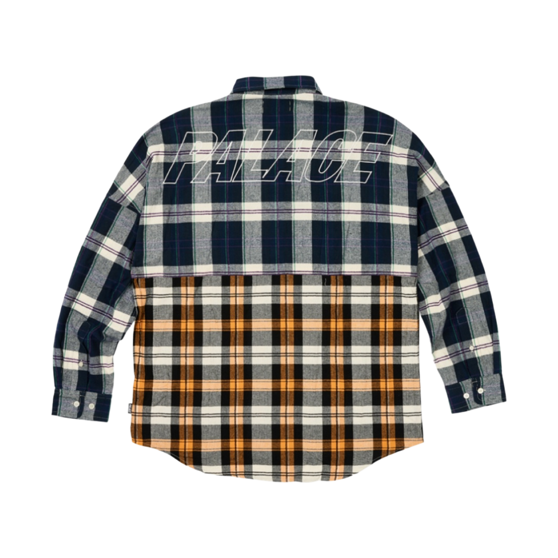 팔라스 체크메이트 드롭 숄더 셔츠 네이비 - 23FW(Palace Checkmate Drop Shoulder Shirt Navy - 23FW) - 2