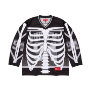 Supreme Bones Hockey Jersey Black - 23FW